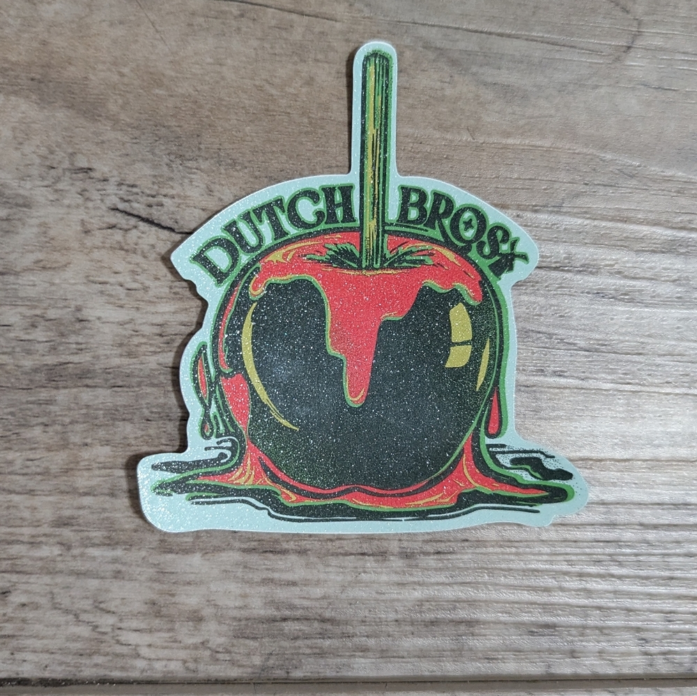 Dutch Bros Apple Sticker